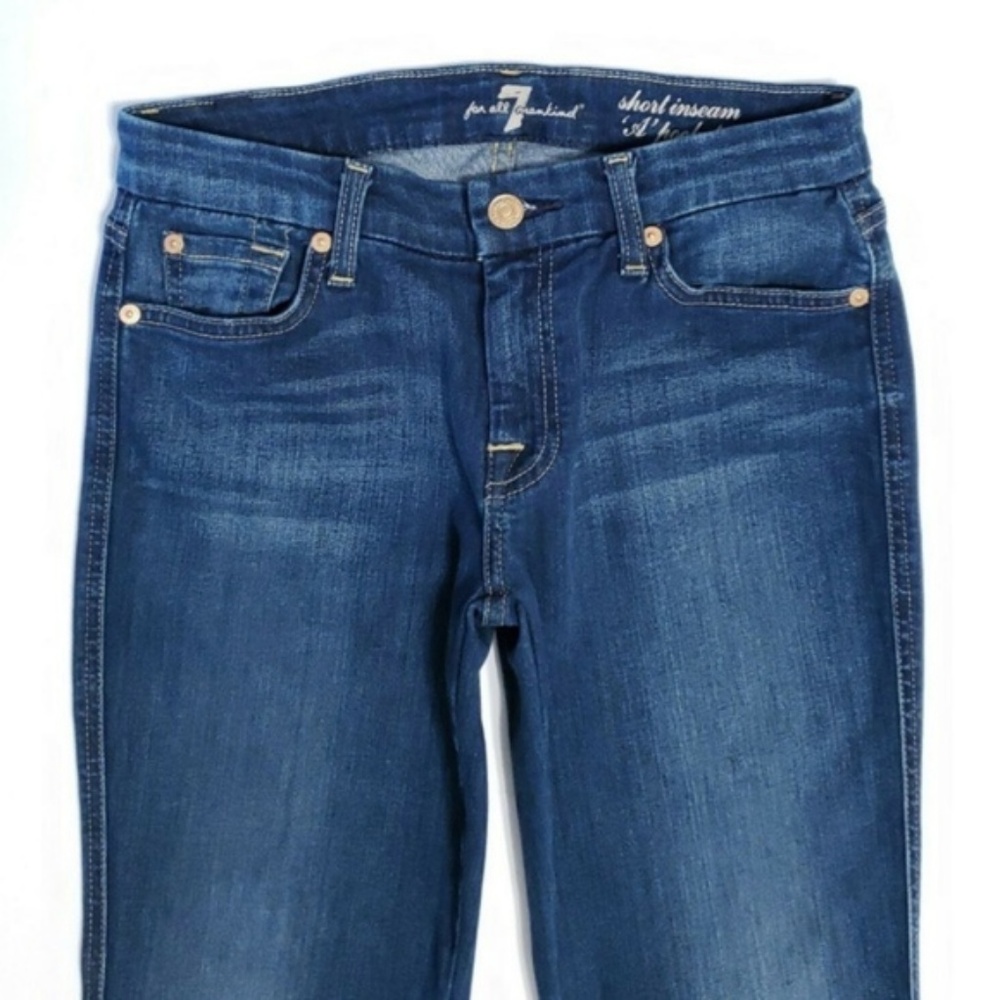 7 for all Mankind A POCKET BOOT CUT Dark Jeans 25